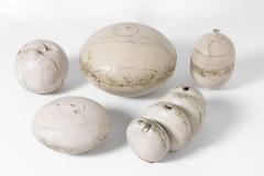 Brutalist Elegance 5 Sculptural Mid Century Ceramic Forms by Evelyn E Anderson - 4339193