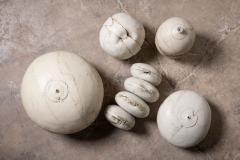 Brutalist Elegance 5 Sculptural Mid Century Ceramic Forms by Evelyn E Anderson - 4339195
