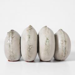 Brutalist Elegance 5 Sculptural Mid Century Ceramic Forms by Evelyn E Anderson - 4339198