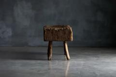 Brutalist Folk Art Bench France 1899 - 3946824