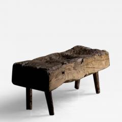 Brutalist Folk Art Bench France 1899 - 3948483