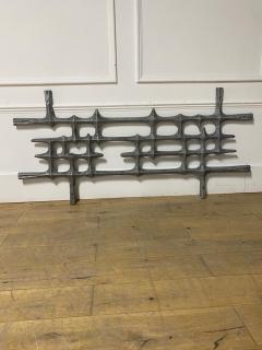 Brutalist Iron Wall Decoration from Belgium - 2636262