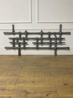 Brutalist Iron Wall Decoration from Belgium - 2636266