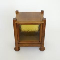 Brutalist Italian 1970s Small Dry Bar on Wheels - 4306571