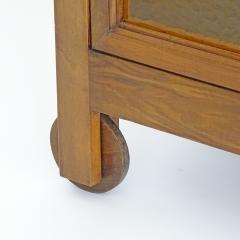 Brutalist Italian 1970s Small Dry Bar on Wheels - 4306576