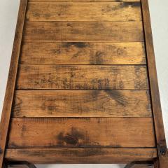 Brutalist Knotted Pine Low Coffee Table - 4358715