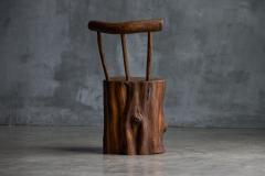 Brutalist Monoxyle Chair France 1970s - 3954499