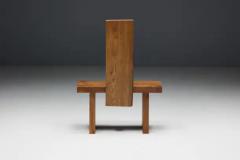 Brutalist Monoxylite Chair France 1950s - 3548576