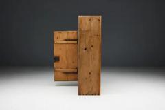 Brutalist Naive Cabinet France Early 19th Century - 3661805