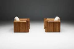 Brutalist Naive Lounge Chairs France 1940s - 3661716