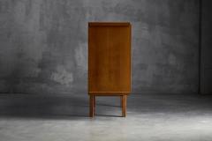 Brutalist Oak Cabinet Belgium 1960s - 4289767