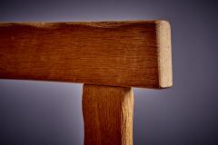 Brutalist Oak Chair from De Puydt - 3857644