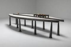 Brutalist One of a kind Coffee Table by Thomas Serruys - 3405576