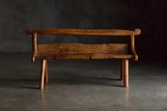 Brutalist Organic Bench France 1970s - 3919216