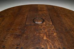 Brutalist Round Coffee Table France 1960s - 4190021