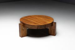 Brutalist Round Coffee Table Mid 20th Century - 4810357