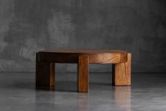 Brutalist Round Coffee Table Mid 20th Century - 4810406