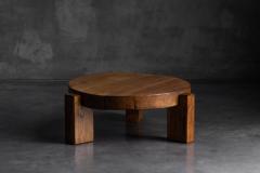 Brutalist Round Coffee Table Mid 20th Century - 4810418