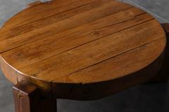 Brutalist Round Coffee Table Mid 20th Century - 4810439