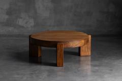 Brutalist Round Coffee Table Mid 20th Century - 4810447