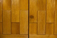 Brutalist Sideboard in Oak 1980s - 4300220