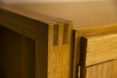 Brutalist Sideboard in Oak 1980s - 4300224