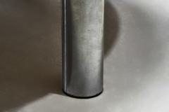 Brutalist Slate Coffee Table with Steel Legs Europe ca 1970s - 4174726