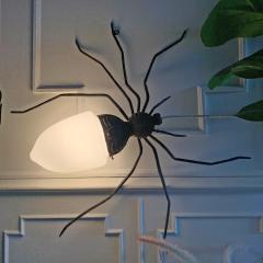 Brutalist Spider light Italy 1950 s - 3032331