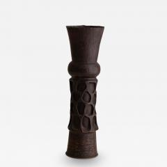 Brutalist Style Trench Art Vase - 3372042