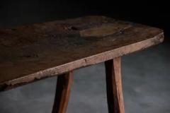 Brutalist Tripod Side Table France 19th Century - 3919203