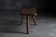 Brutalist Tripod Side Table France 19th Century - 3919207