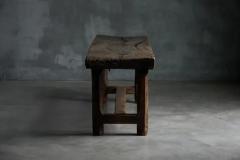 Brutalist Wabi Sabi Farmhouse Table France Early 20th Century - 3919250