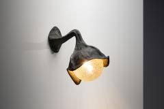 Brutalist Wall Lamp in Bronze Europe 20th Century - 3731391