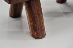 Brutalist Wooden Magazine Rack Europe Mid 20th Century - 4625591