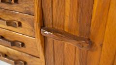 Brutalist Wooden Sideboard Italy 1970s - 4492603