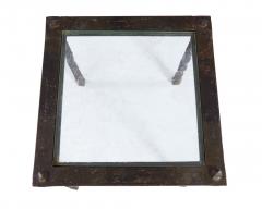 Brutalist Wrought Iron End Table - 4735983