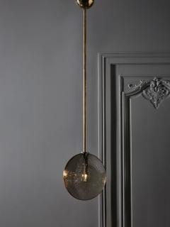 Bubbled Glass Round Pendant - 4730726