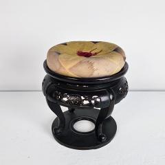 Buddhist Temple Prayer Bowl on Stand 19th century - 3203232