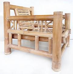 Budji Layug Antonio Budji Layug Style Vintage Coastal Bamboo Chair - 3502527