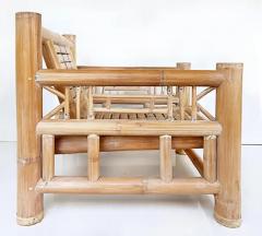 Budji Layug Antonio Budji Layug Style Vintage Coastal Bamboo Chair - 3502535