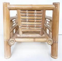 Budji Layug Antonio Budji Layug Style Vintage Coastal Bamboo Chair - 3502617