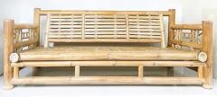 Budji Layug Antonio Budji Layug Style Vintage Coastal Bamboo Sofa - 3502494