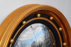 Bullseye Convex Gold Leaf Mirror - 1733743