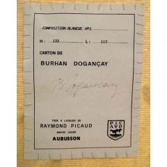 Burhan Dogancay Composition Blanche N 1 - 4189340