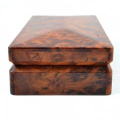 Burl Walnut Dresser or Cigar Box - 150283