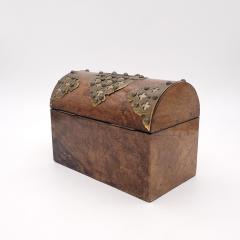 Burl Walnut Gothic Revival Box England circa 1870 - 2752843