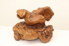 Burl Wood Art Sculpture Figurine - 3558000