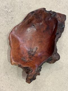 Burl Wood Live Edge Bowl - 3987897