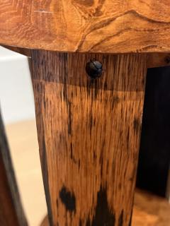 Burl wood side table France 1950 - 4112612