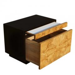 Burled Olivewood Night Stand - 2614698